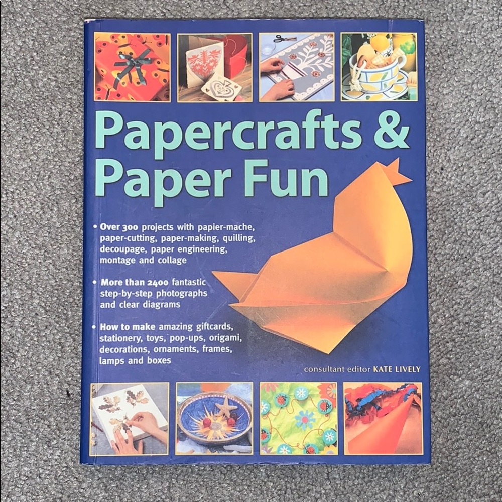 Papercrafts & Paper Fun Book